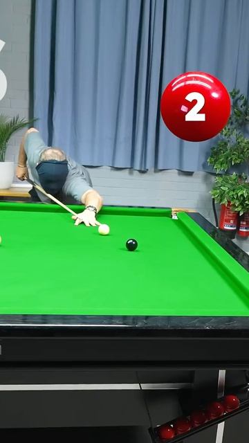 Бильярдный челлендж с завязанными глазами