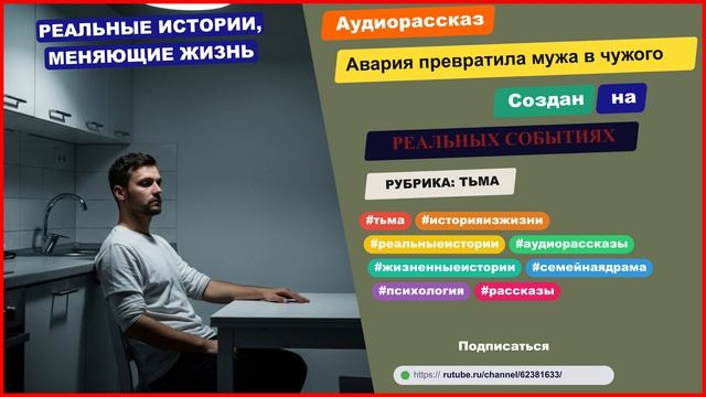 История из жизни | Авария превратила мужа в чужого | Аудио рассказ | Аудиокнига слушать онлайн