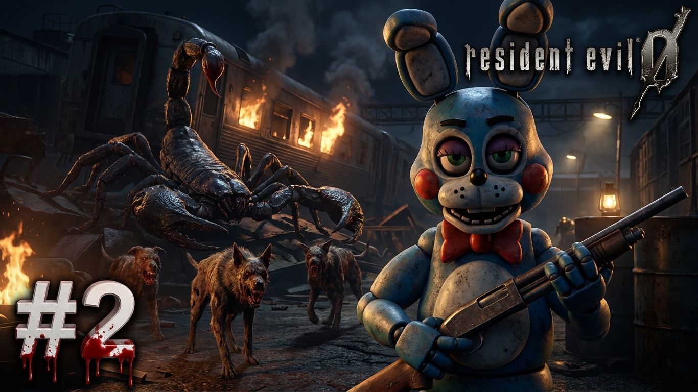 🔷КРУШЕНИЕ ПОЕЗДА С МОНСТРАМИ🔷Resident Evil 0 #2