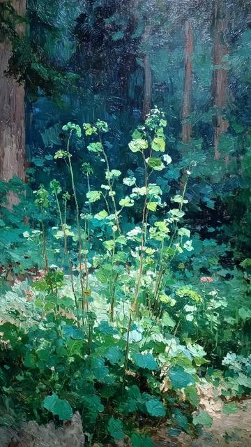 Просвет в лесу (картина #1127) / Арт-студия Нормова