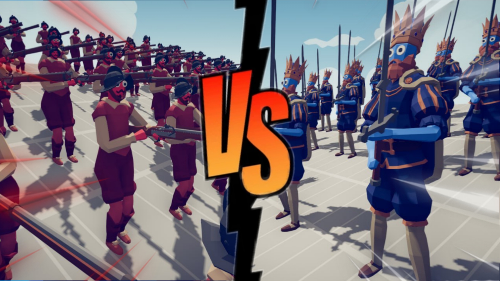 Короли доминируют надо мной - Totally Accurate Battle Simulator. TABS