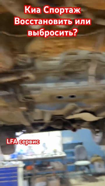 Киа Спортаж - сгнил даже подрамник! Восстанавливать или купить китайца?