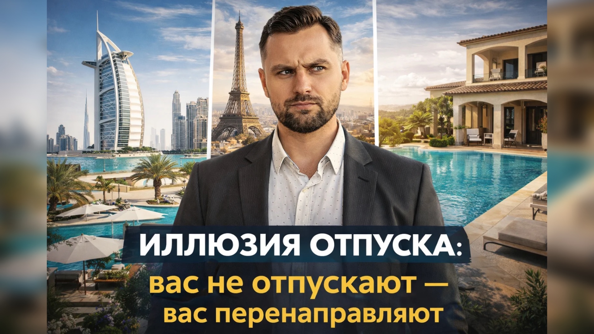 Иллюзия отпуска: вас не отпускают — вас перенаправляют