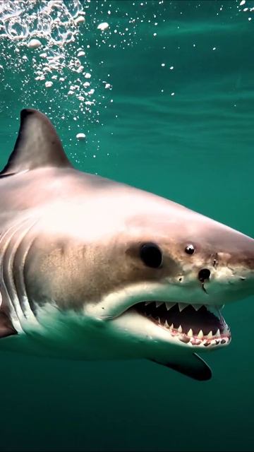 Гигантская акула: королева океана #акулы #океан #дикаяприрода