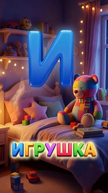 🧸 Буква И — Игрушка!