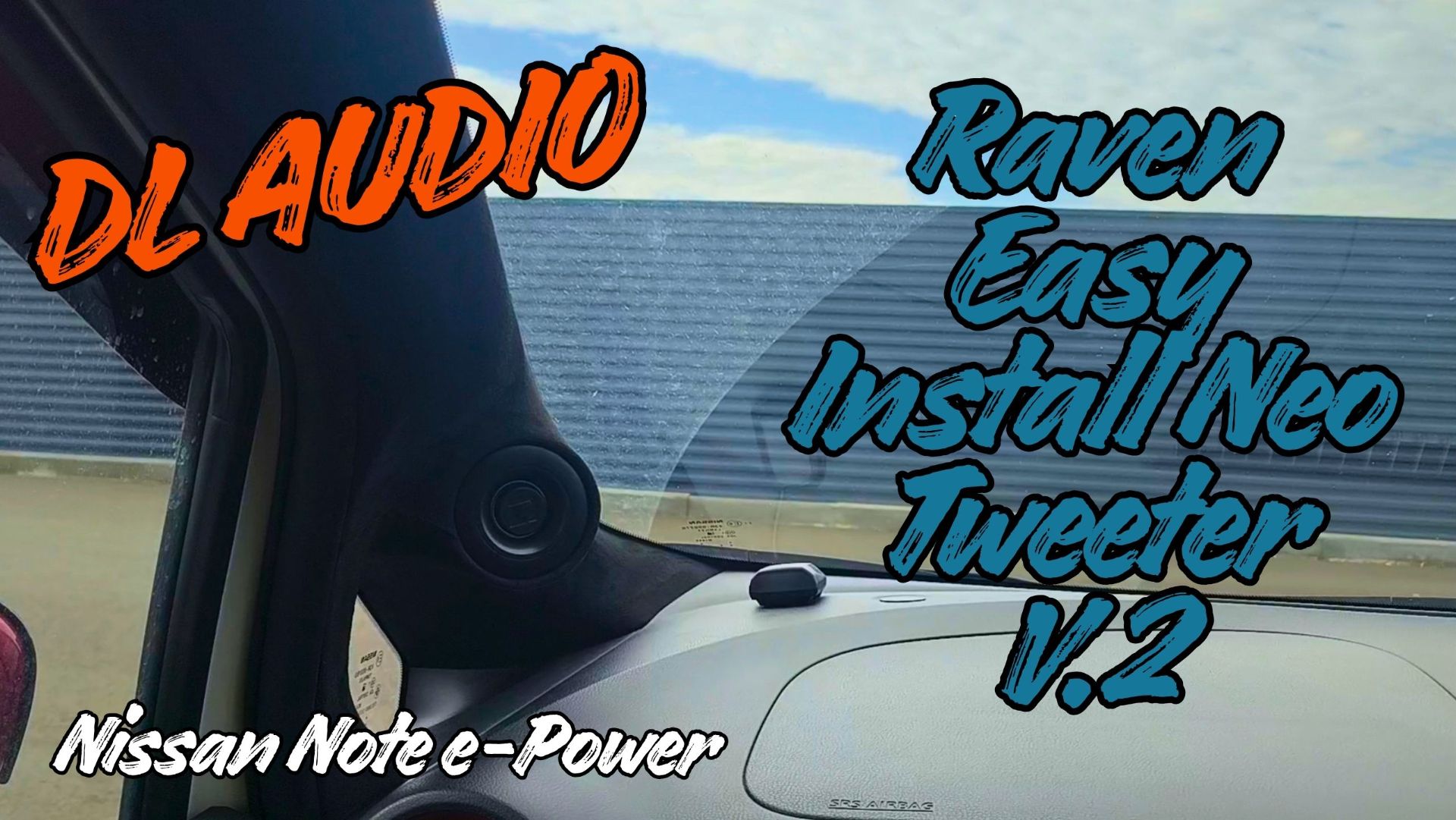 Установка твитеров DL Audio Raven Easy Install Neo Tweeter V2 в Nissan Note E-Power
