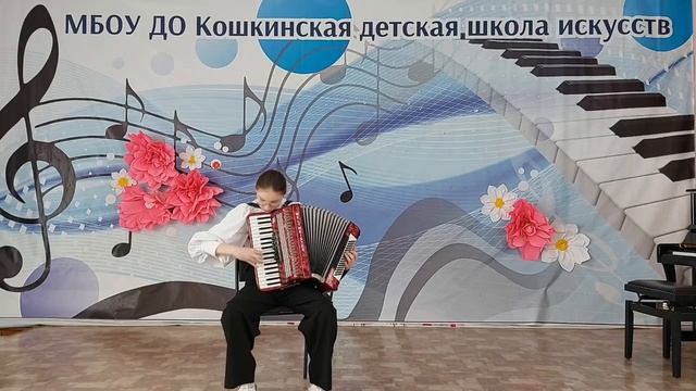 Симдянкина Арина - «Листок из альбома военных лет»