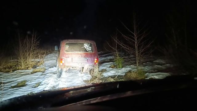 УАЗы , Трактор , Нива ночной треш !!!