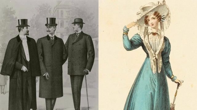 Костюм 19 века: в какой одежде ходили люди в прошлом