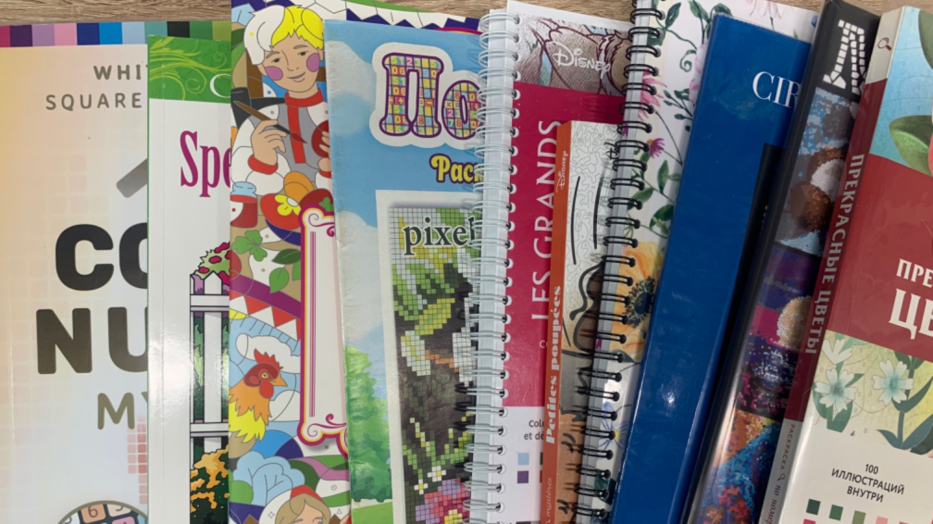 Мои раскрашенные работы за март 2026 г