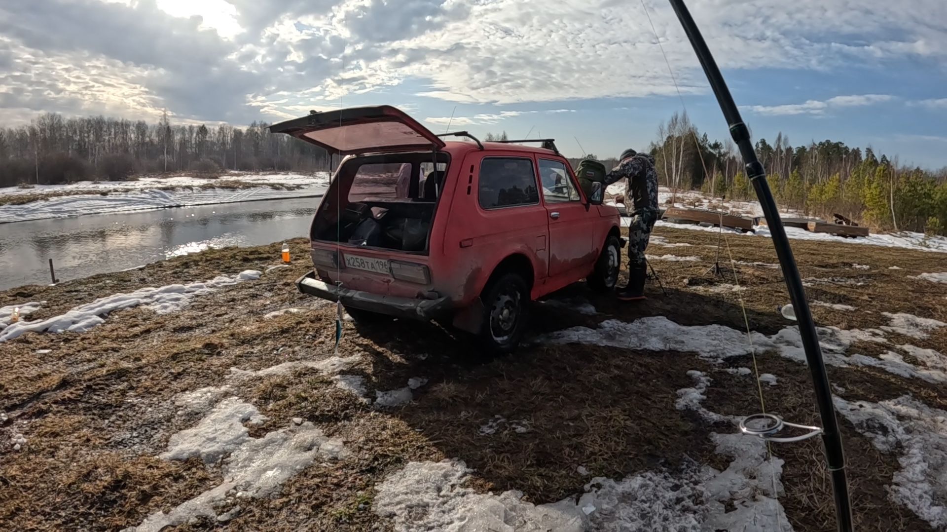 Открытие жидкой воды. Спиннинг. 29.03.2026