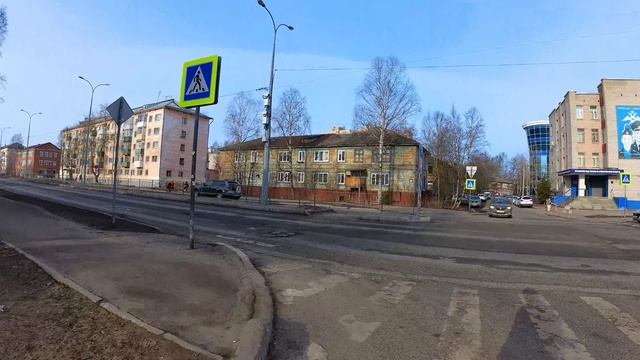 Прогулка по Архангельску. Вологодская. Нагорная. Выучейского. 31.03.2026