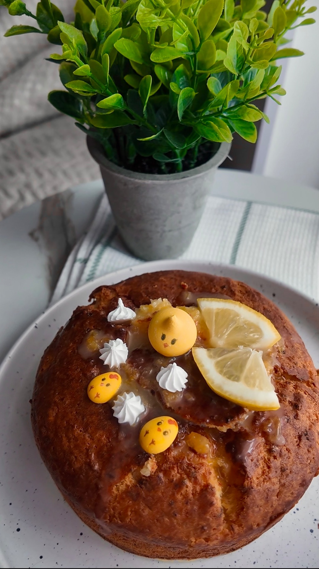 Творожный пасхальный кекс 🐣