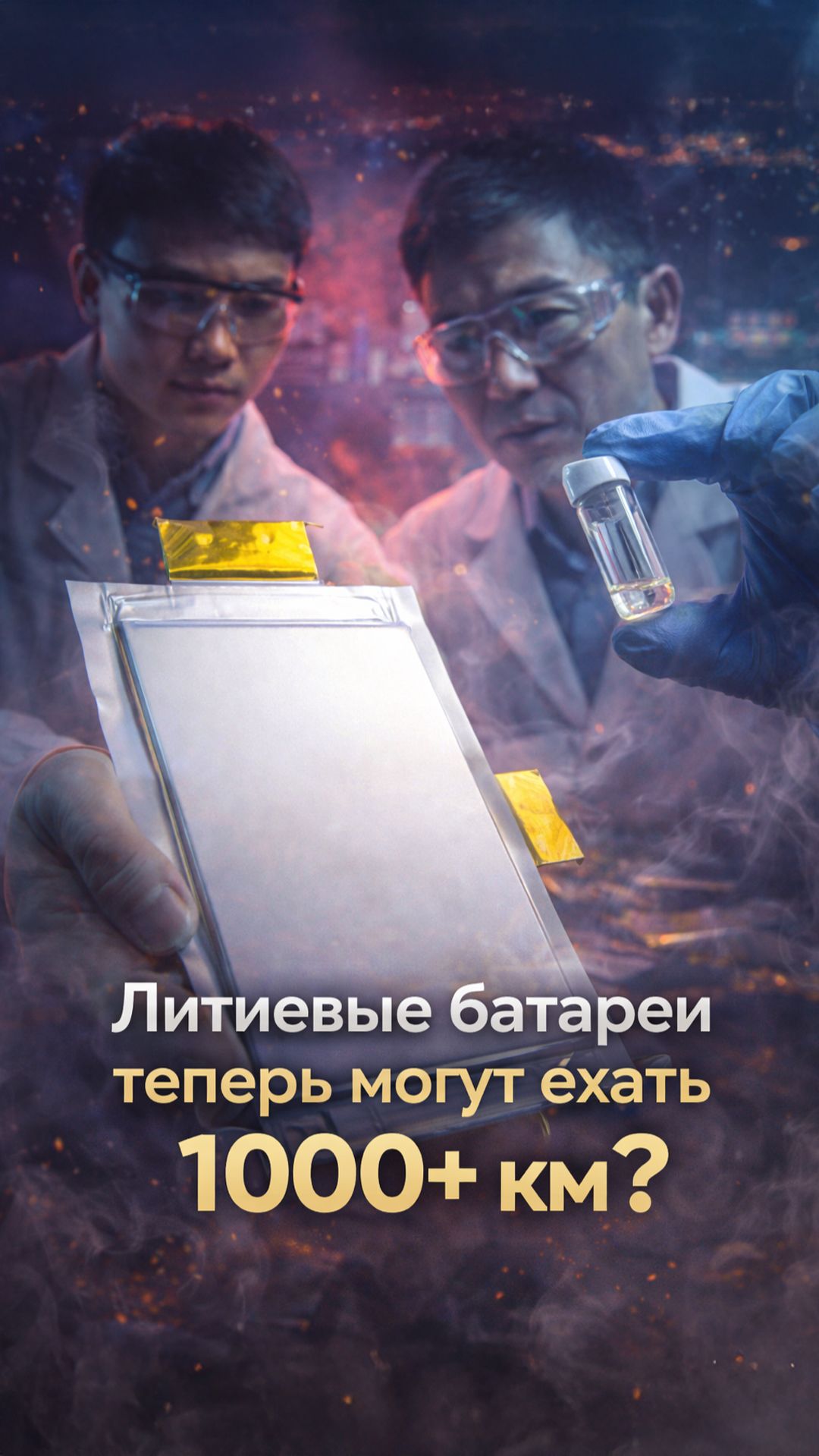 Новый электролит вместо переделки батареи: удвоение ёмкости и морозостойкость до −50°C