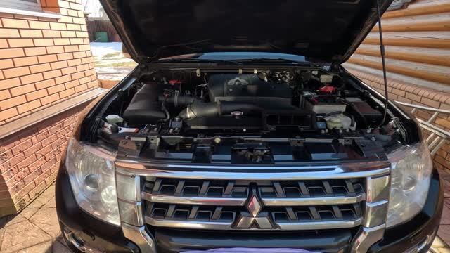 Мойка двигателя и радиаторов Паджеро 4