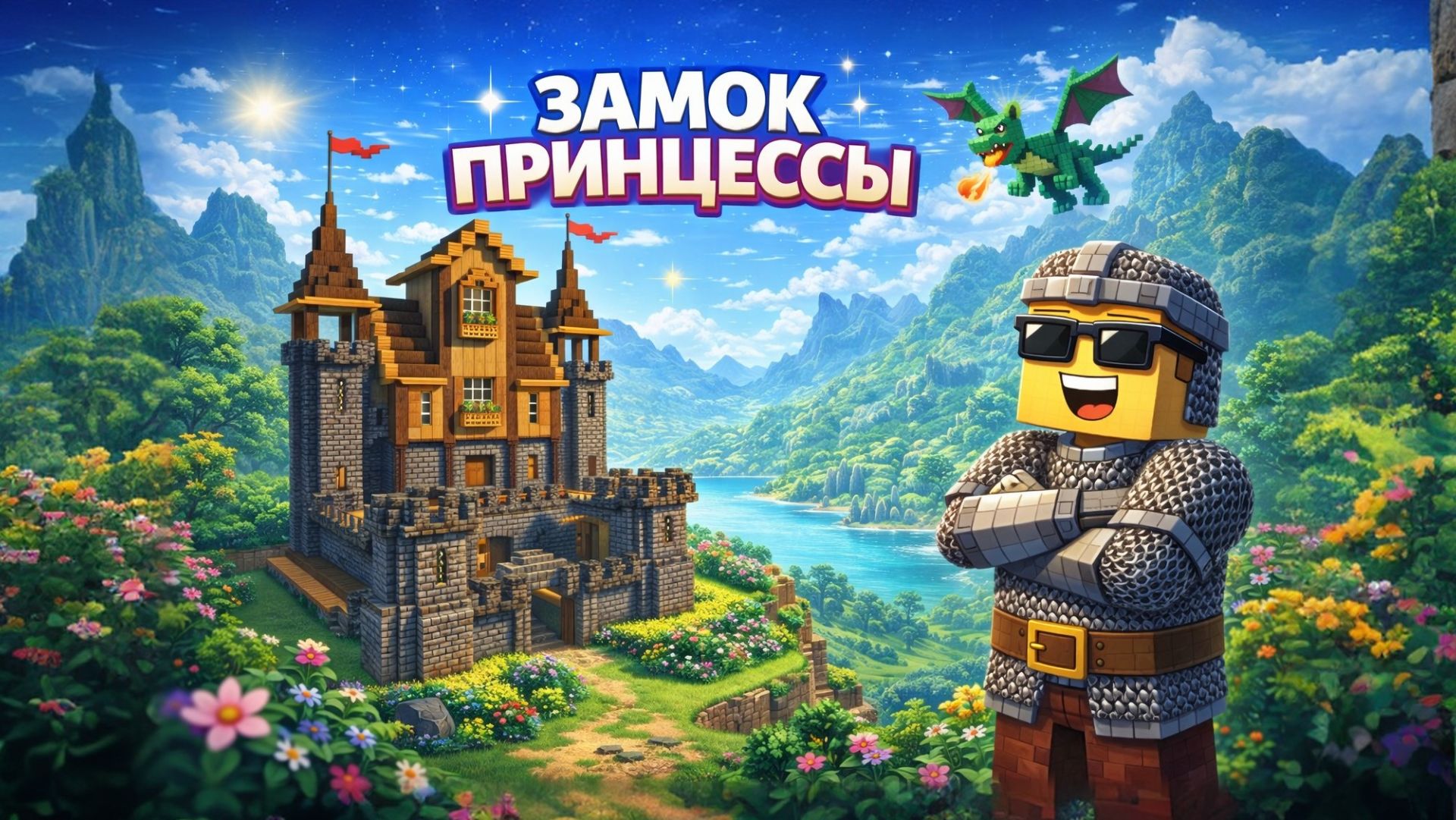 КАК ПОСТРОИТЬ СРЕДНЕВЕКОВЫЙ ЗАМОК |МАЙНКРАФТ СТРОИТЕЛЬСТВО