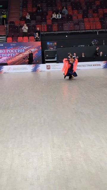 Чемпионат России по спортивным бальным танцам. Сеньоры 1.10 танцев. Танго. Финал.