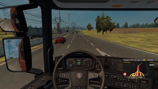 31) Euro Truck Simulator 2 Цистерна (11т) 223 км Luxembourg (L) - Brussel (B)