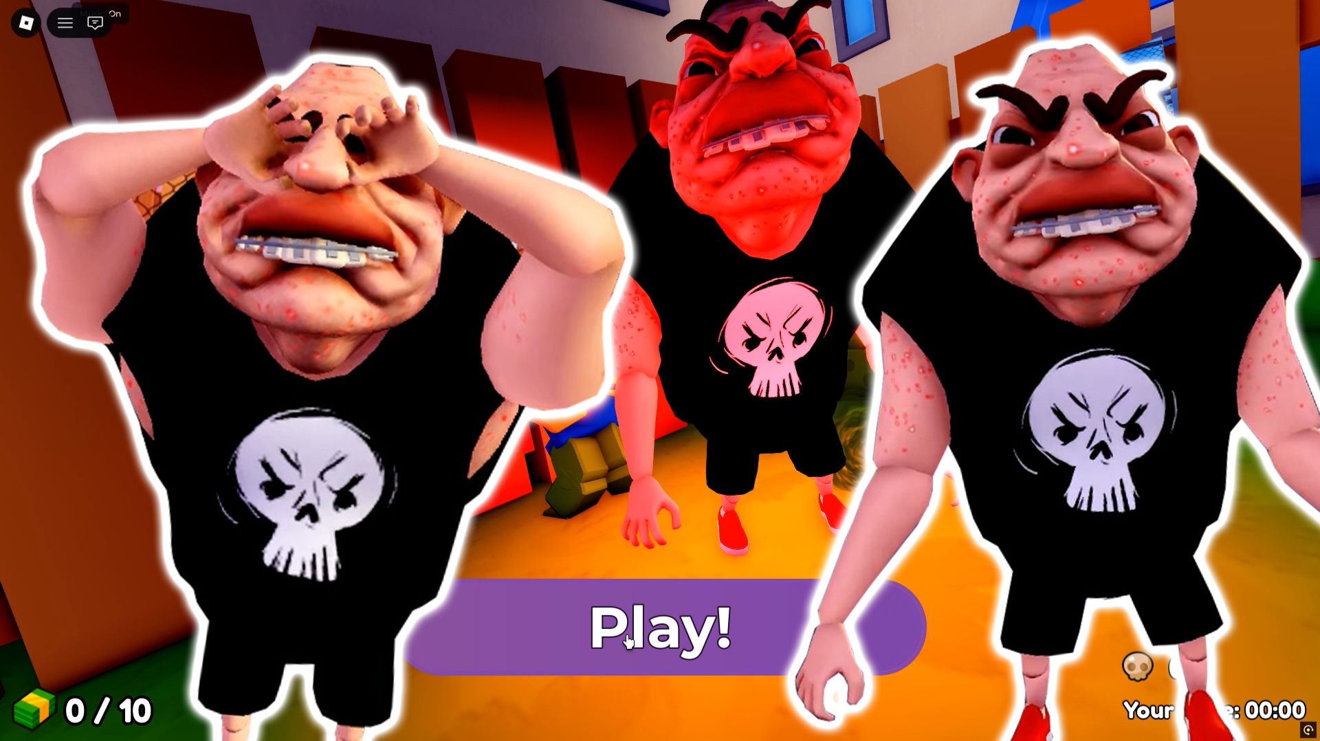 Побег от школьного хулигана в роблокс