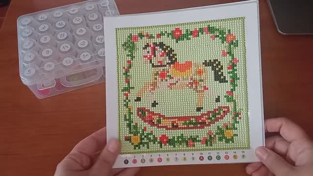 Небольшой алмазный финиш