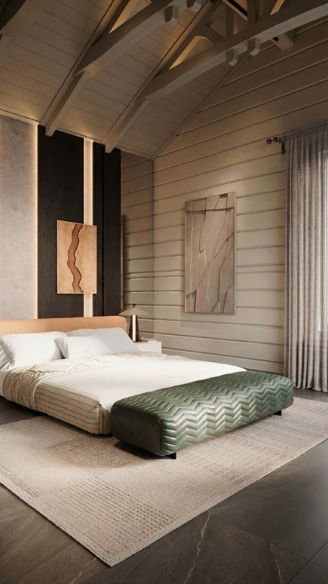 Деревянный дом Завидово Гольф готов к декорированию по проекту дизайнера Александры Петуниной