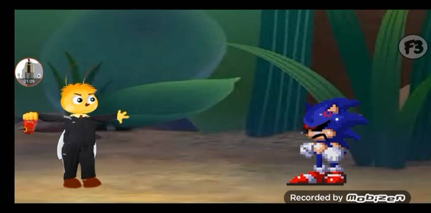 как пройти гопопчëла не побеждая Соника экзи!