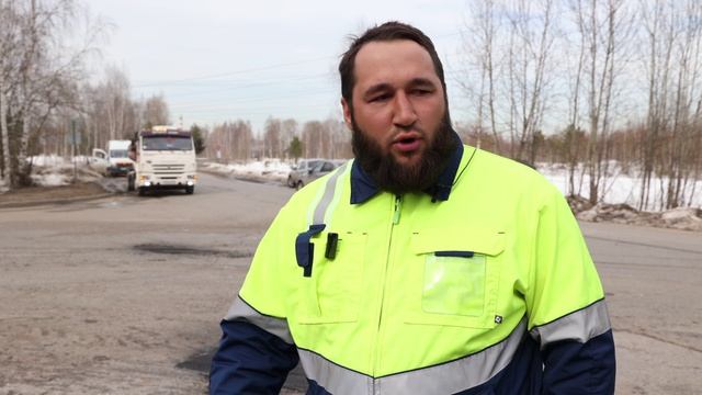 Ямочный ремонт начался