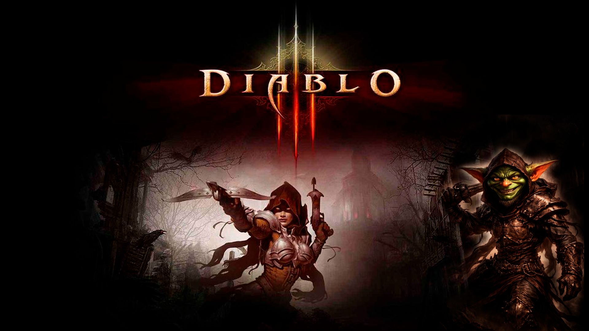 АД ЖДАЛ ГЕРОЯ, А ПРИШЁЛ ОХОТНИК НА ДЕМОНОВ ИЗ ХИЖИНЫ ГОБЛИНА — DIABLO 3))))