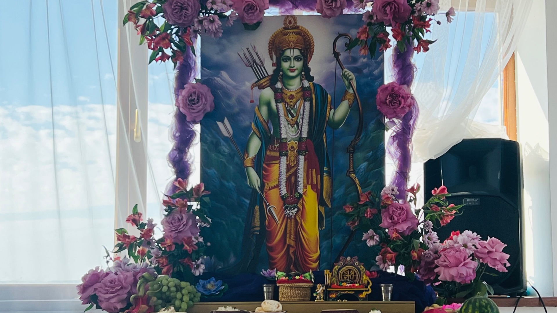 28.03.2026 лекция на праздничной программе в честь Рама-навами Е.М. Бхаваграхи д.