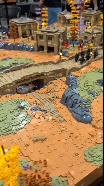 Лего диорама