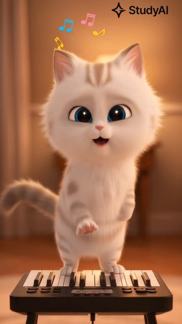 Котик(ссылка в профиле)#studyai#ai#ии#нейросети#cat#кот