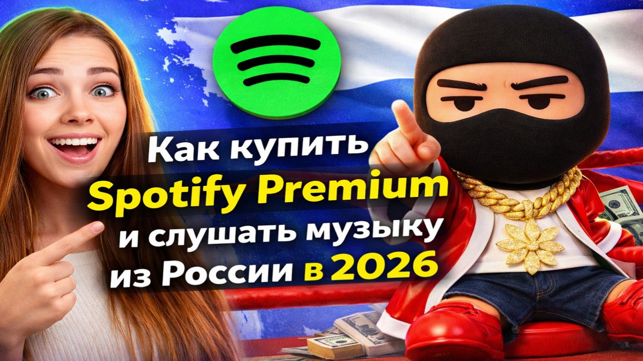 Как купить Spotify Premium и слушать музыку из России в 2026