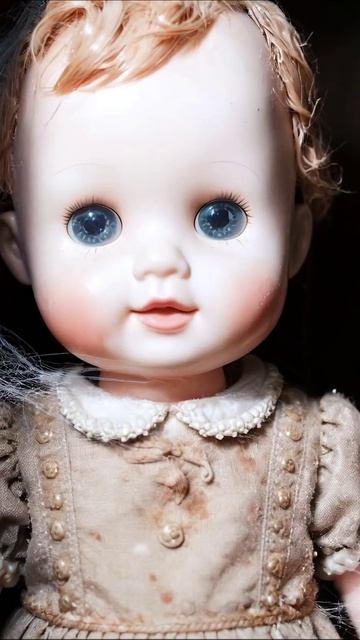 Ужасная кукла в паутине: тайны забытых игрушек #ужасы #куклы #антика