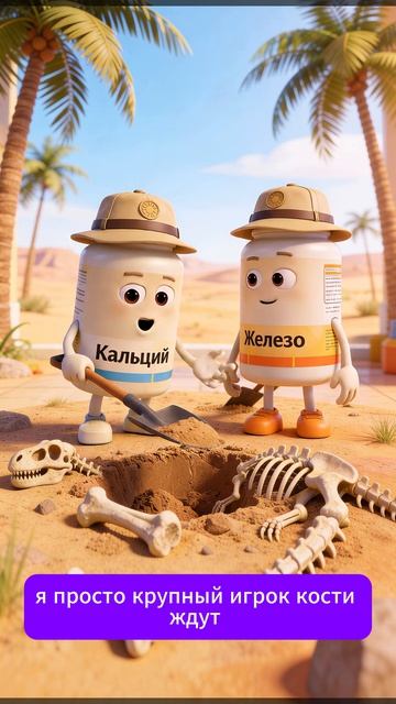 Можно ли принимать вместе КАЛЬЦИЙ и ЖЕЛЕЗО? Витаминный сериал. Серия 1