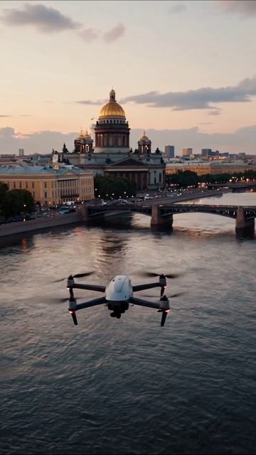 Угасающие виды: Печаль над Невой #СанктПетербург #Дрон #Печаль