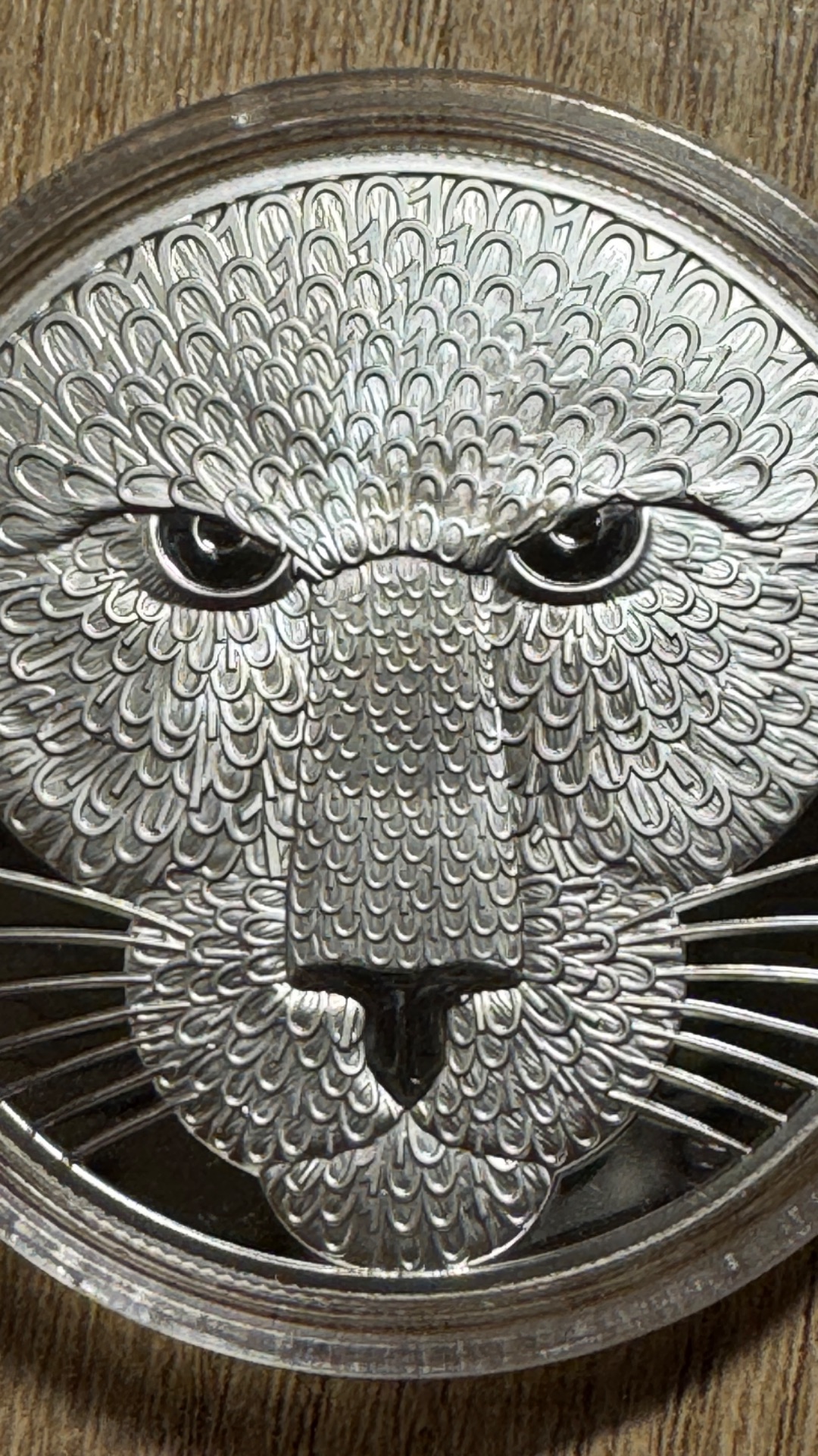 1000 сатоши 2025 Puma Пума Биткоин 12-й релиз в серии United Crypto States