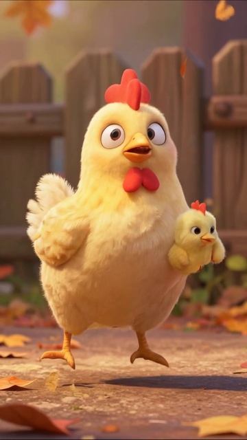 Семейные приключения курицы и цыпленка #семья #приключения #анимация