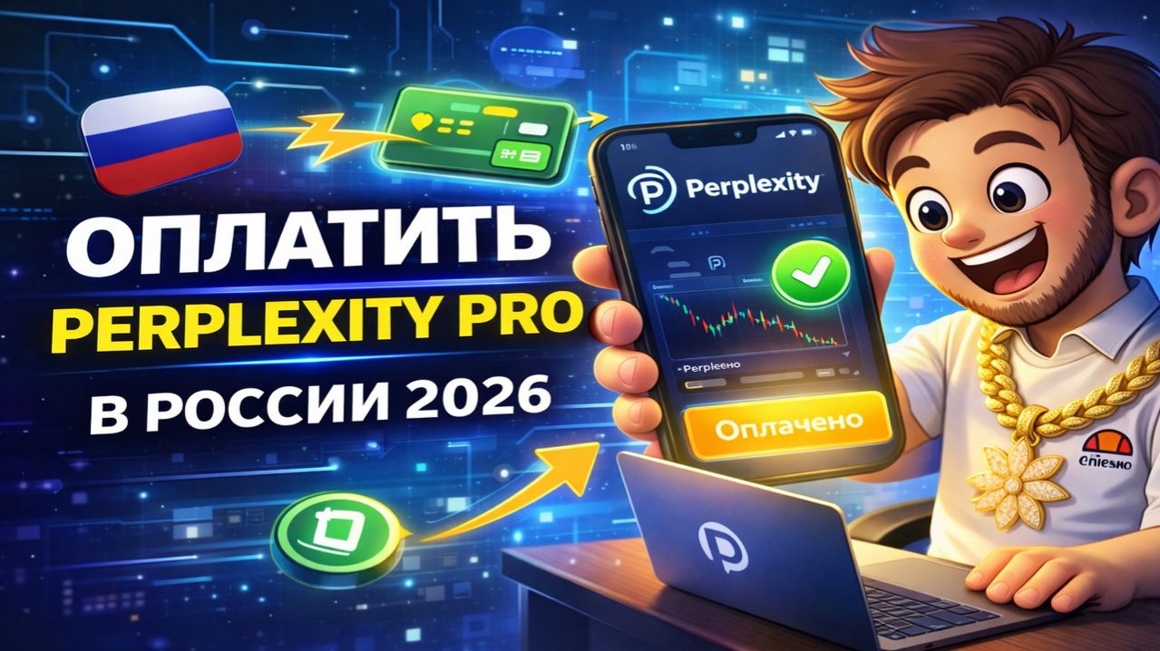 Как оплатить Perplexity Pro в России в 2026 быстро и легко