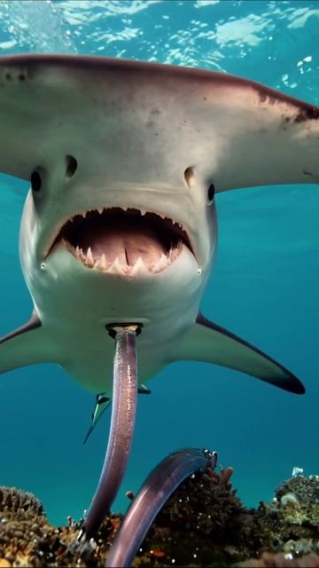 Акулы в их естественной среде обитания #океан #дикаяприрода #приключения