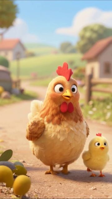 Приключения курицы и цыпленка #анимация #семейныеприключения #друзья