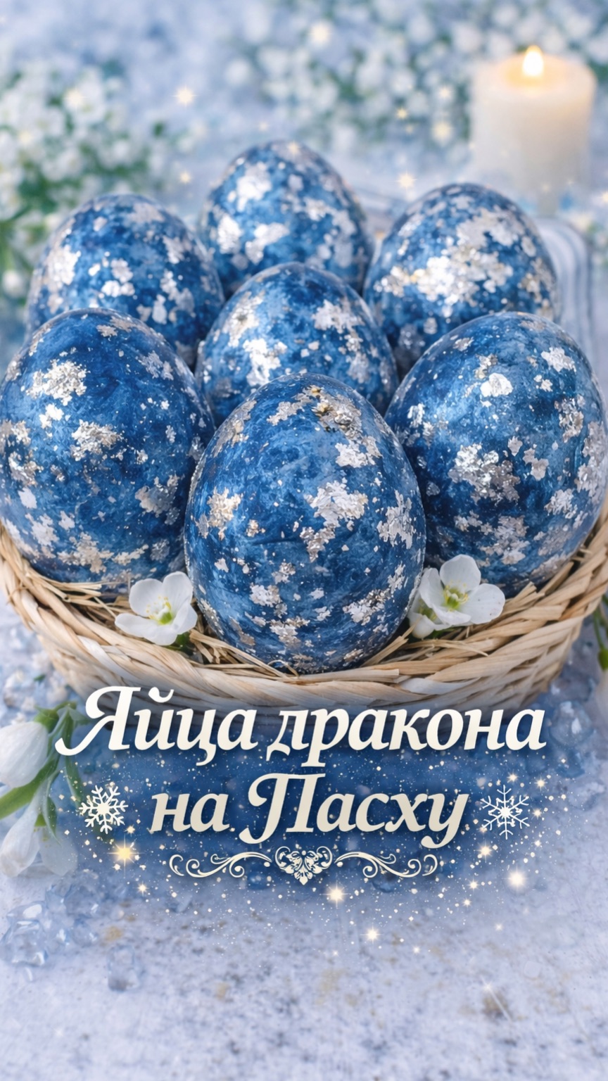 Драконьи пасхальные яйца с поталью | Натуральное окрашивание в капусте