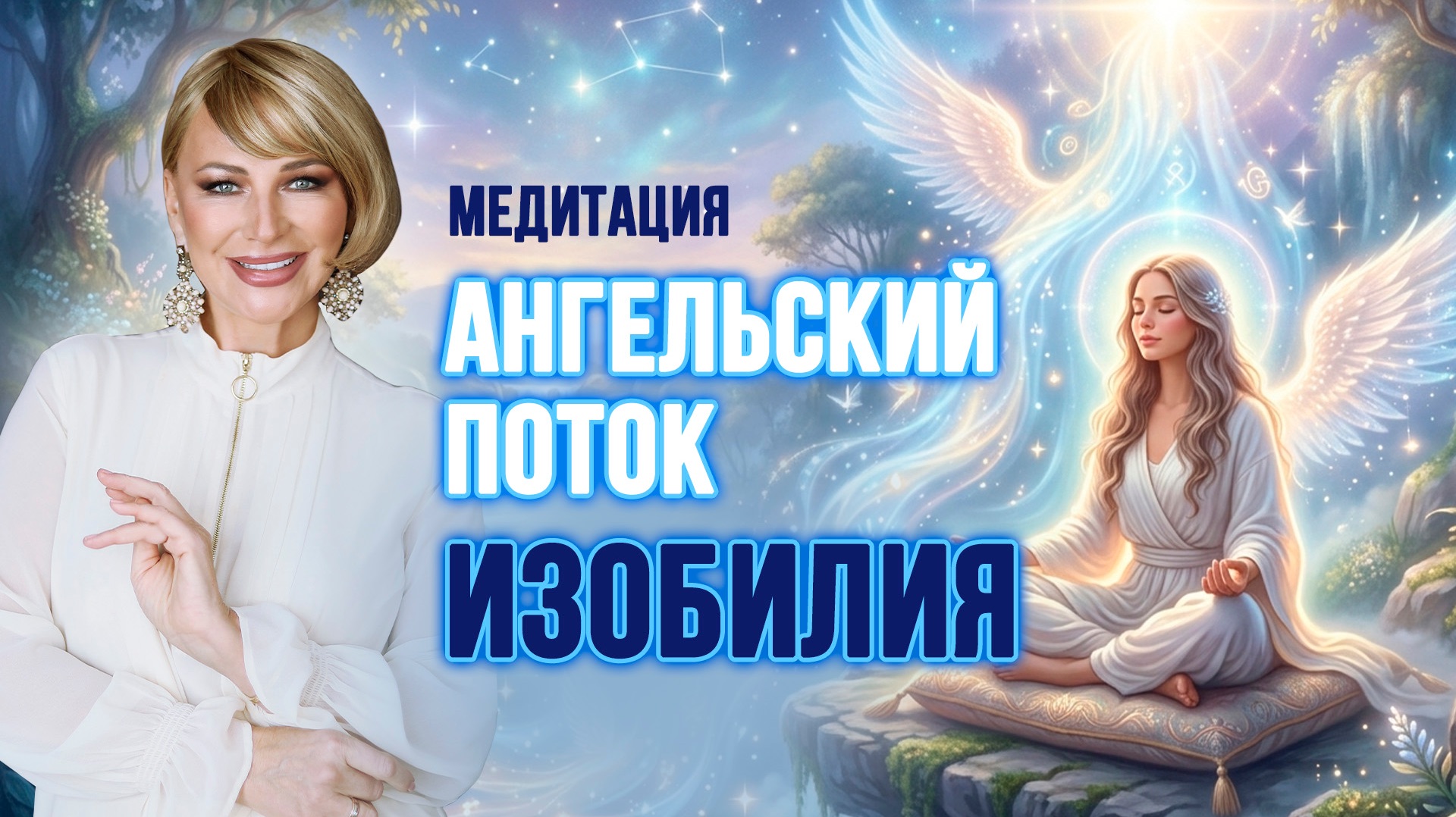 АНГЕЛ ИЗОБИЛИЯ ОТКРЫВАЕТ ПОТОК — МЕДИТАЦИЯ АНГЕЛЬСКИЙ ПОТОК ИЗОБИЛИЯ 🤍🪽