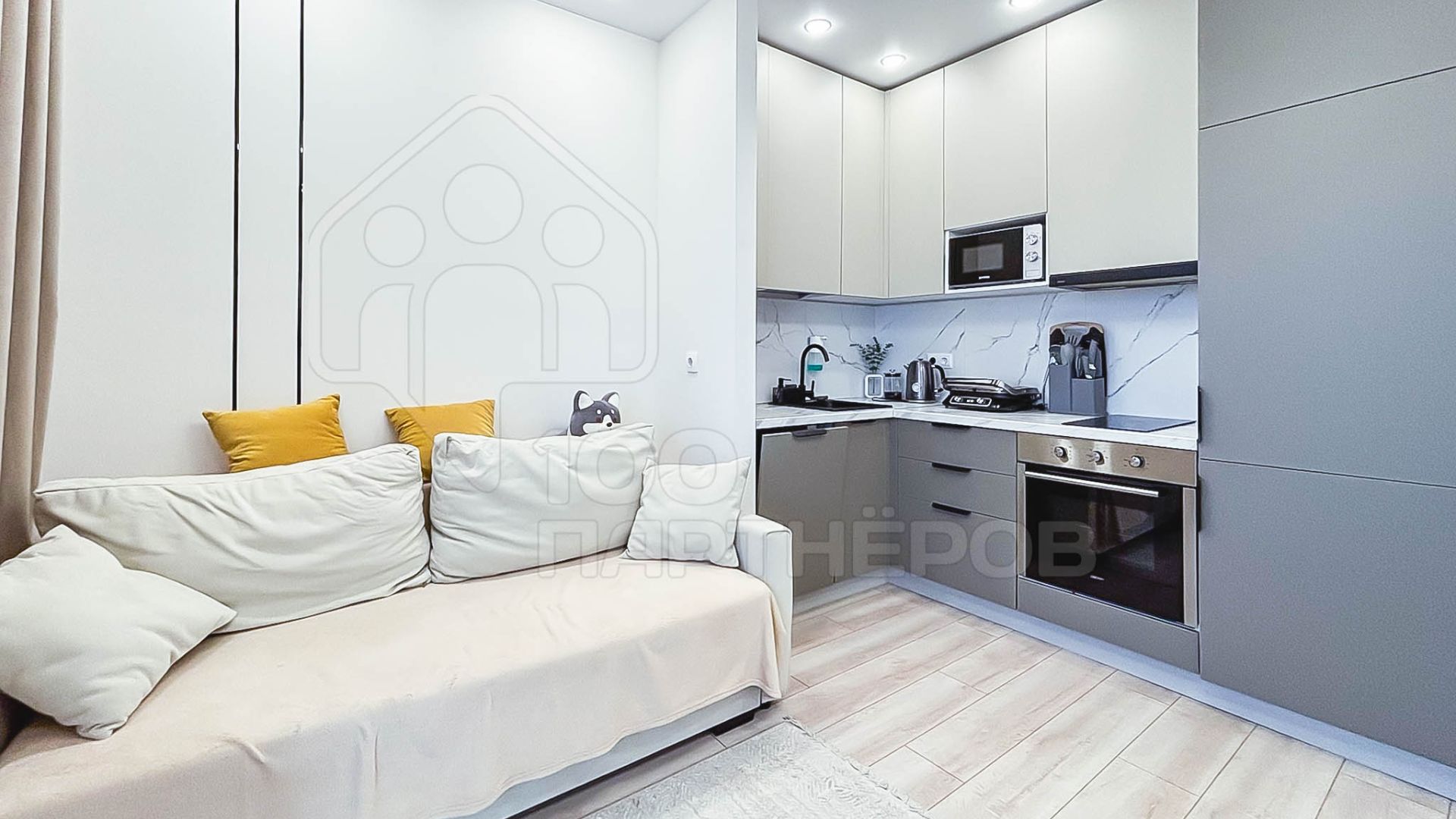 Видео обзор 1-к квартиры по адресу: квартал Ботаника, 7 (продажа)