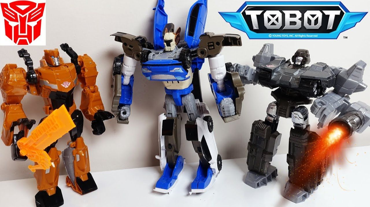 Тоботы и Трансформеры - игрушки для мальчиков! Трансформируем ТОБОТ Тритан и Трансформеры Роботы