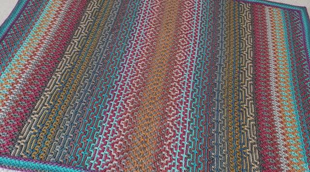 Жаккард крючком