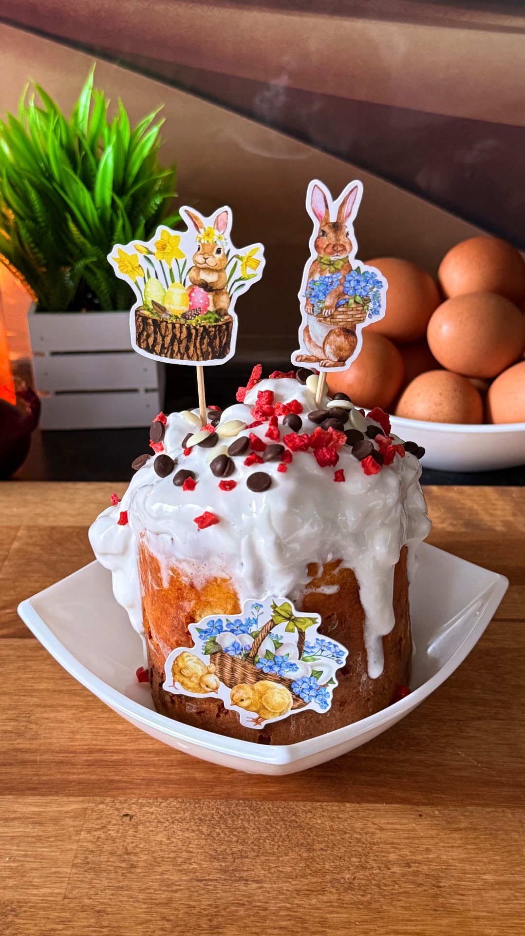 Воздушный ПП - кулич 🐣