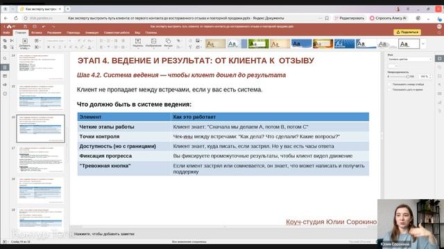 КАК ЭКСПЕРТУ ВЫСТРОИТЬ ПУТЬ КЛИЕНТА ОТ ПЕРВОГО КОНТАКТА ДО ВОСТОРЖЕННОГО ОТЗЫВА И ПОВТОРНОЙ ПРОДАЖИ