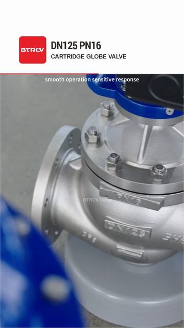 DN125 PN16 CARTRIDGE GLOBE VALVE-BTRCV