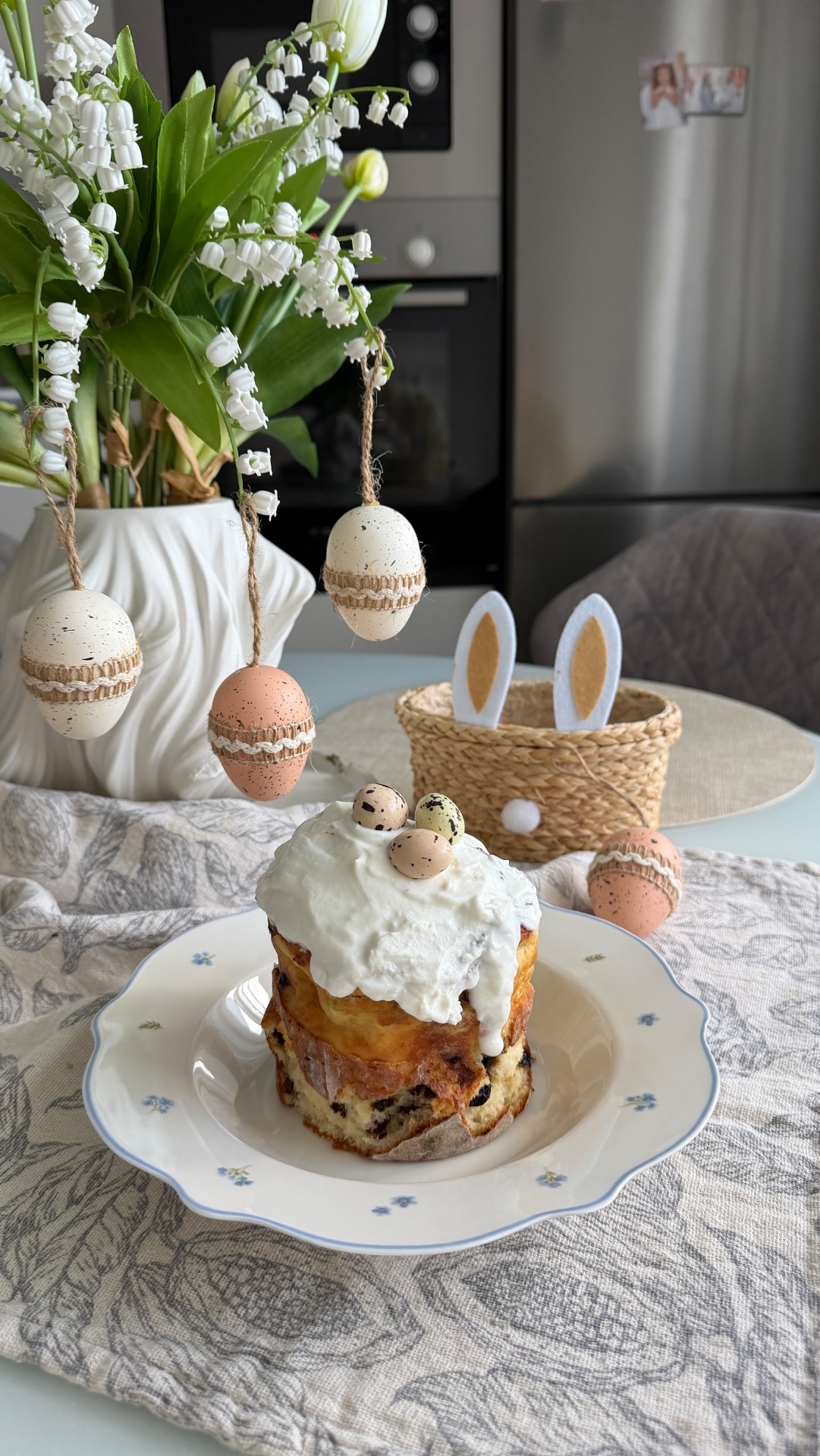 Творожный пп кулич!