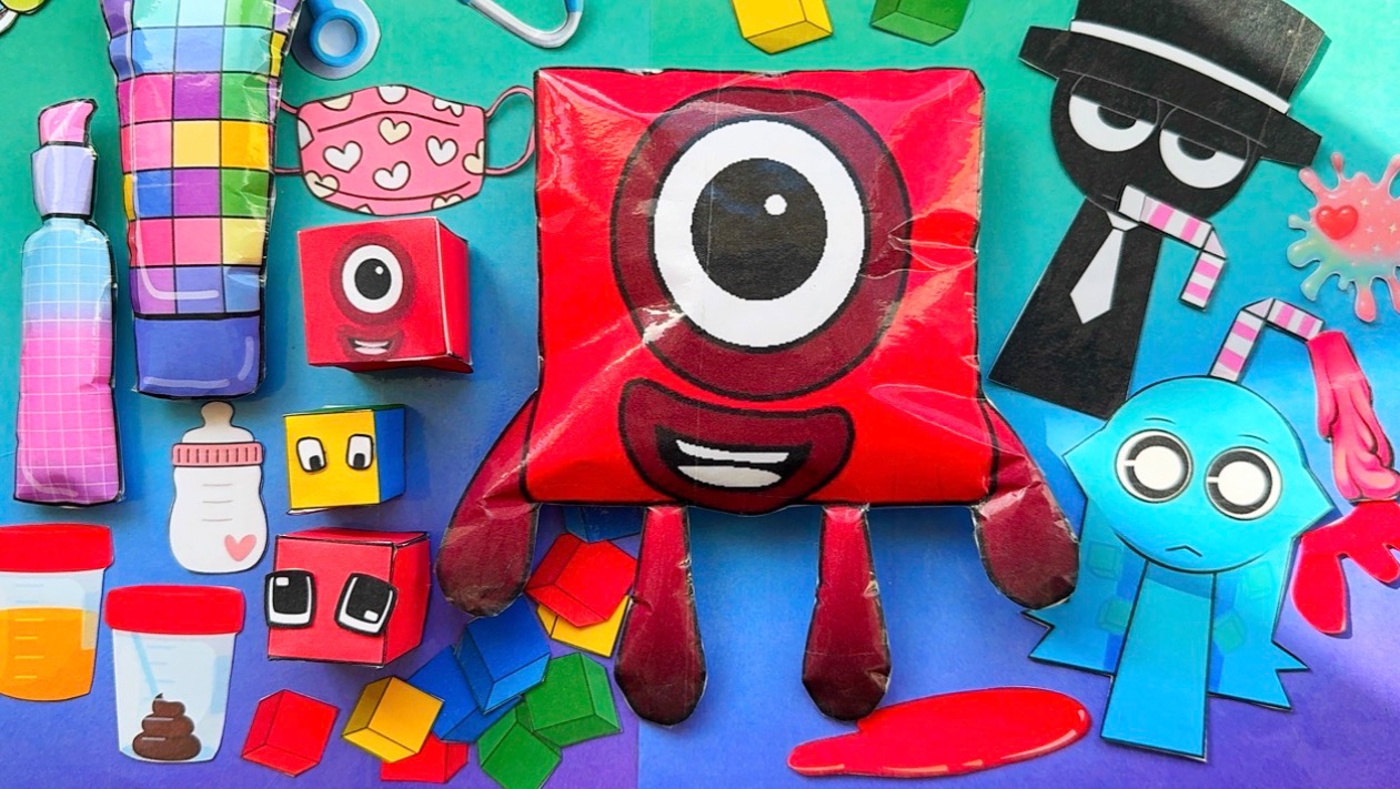 NAMBERBLOCKS 1 БЕРЕМЕННА 🤰 МИЛЫМИ КУБЧАТАМИ 👶🏻 СМОТРИ СКОРЕЕ !!